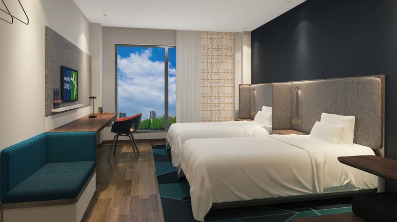 <b>Holiday Inn Express Pengzhou Downtown Room</b>. Images powered by <a href="https://www.leonardoworldwide.com/" title="Leonardo Worldwide" target="_blank">Leonardo</a>.