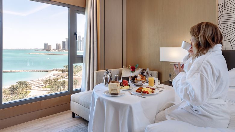 <b>InterContinental Doha Beach & Spa Room</b>. Images powered by <a href="https://www.leonardoworldwide.com/" title="Leonardo Worldwide" target="_blank">Leonardo</a>.