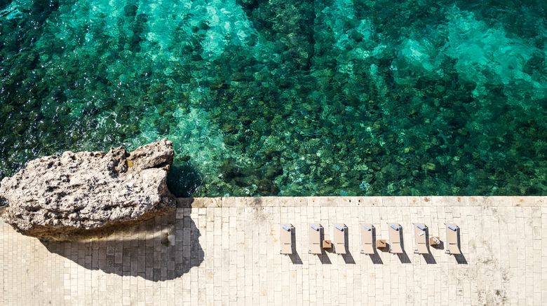 <b>Hotel Excelsior Dubrovnk Beach</b>. Images powered by <a href="https://www.leonardoworldwide.com/" title="Leonardo Worldwide" target="_blank">Leonardo</a>.