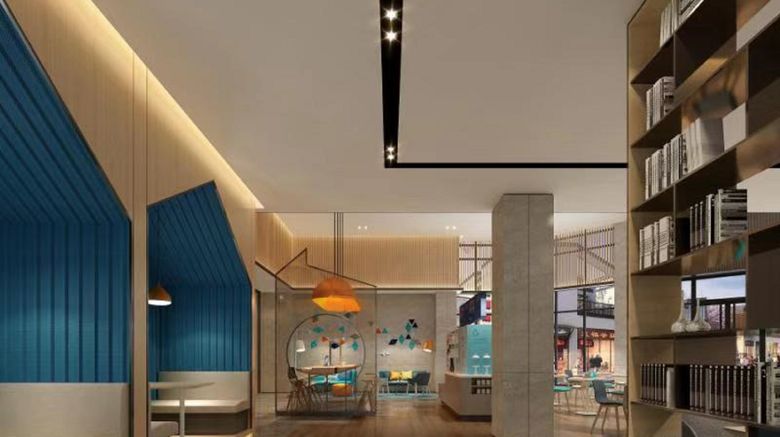 <b>Holiday Inn Express Pinghu Lobby</b>. Images powered by <a href="https://www.leonardoworldwide.com/" title="Leonardo Worldwide" target="_blank">Leonardo</a>.