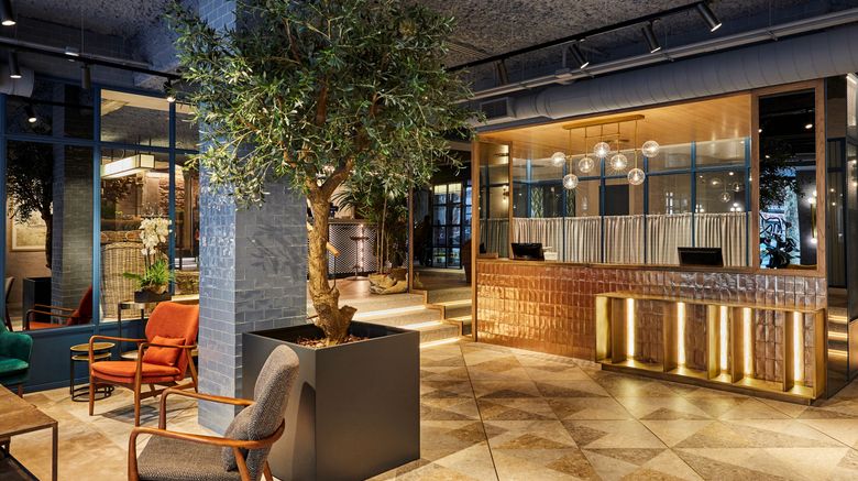 <b>Hotel Indigo Madrid Princesa Lobby</b>. Images powered by <a href="https://www.leonardoworldwide.com/" title="Leonardo Worldwide" target="_blank">Leonardo</a>.