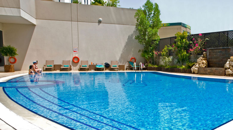 <b>Flora Park Deluxe Hotel Apartments Pool</b>. Images powered by <a href="https://www.leonardoworldwide.com/" title="Leonardo Worldwide" target="_blank">Leonardo</a>.