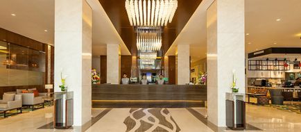 Flora Al Barsha Hotel Lobby