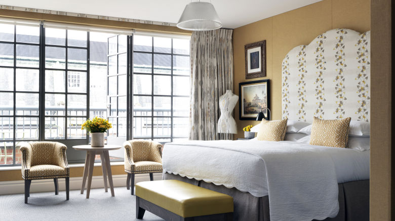 <b>The Soho Hotel Room</b>. Images powered by <a href=https://www.travelagewest.com/Hotels/London/
