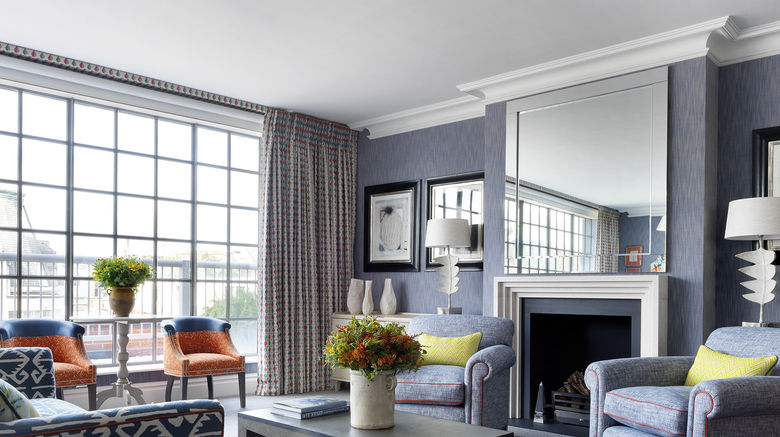 <b>The Soho Hotel Suite</b>. Images powered by <a href=https://www.travelagewest.com/Hotels/London/