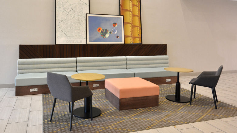 <b>Holiday Inn RDU Airport Lobby</b>. Images powered by <a href="https://www.leonardoworldwide.com/" title="Leonardo Worldwide" target="_blank">Leonardo</a>.