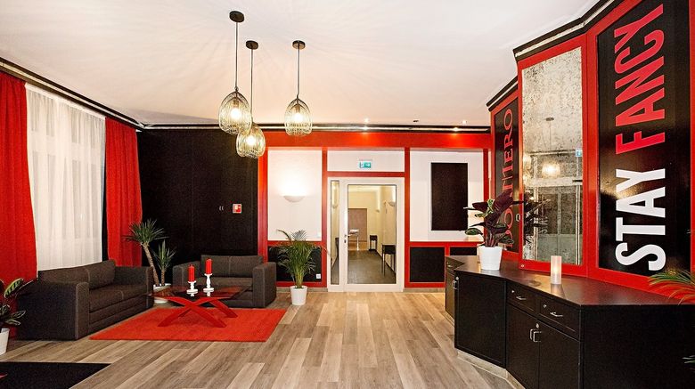 <b>DORMERO Hotel Munich-Kirchheim Messe Lobby</b>. Images powered by <a href="https://www.leonardoworldwide.com/" title="Leonardo Worldwide" target="_blank">Leonardo</a>.