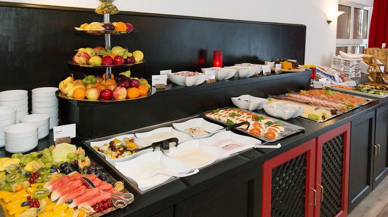 <b>DORMERO Hotel Munich-Kirchheim Messe Restaurant</b>. Images powered by <a href="https://www.leonardoworldwide.com/" title="Leonardo Worldwide" target="_blank">Leonardo</a>.