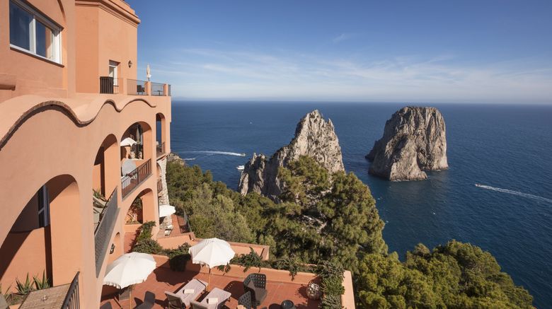 Hotel Punta Tragara Exterior. Images powered by <a href="https://www.leonardoworldwide.com" target="_blank" rel="noopener">Leonardo</a>.