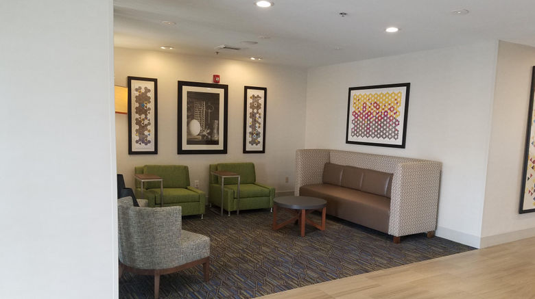 <b>Holiday Inn Express Hotel & Suites West Lobby</b>. Images powered by <a href="https://www.leonardoworldwide.com/" title="Leonardo Worldwide" target="_blank">Leonardo</a>.