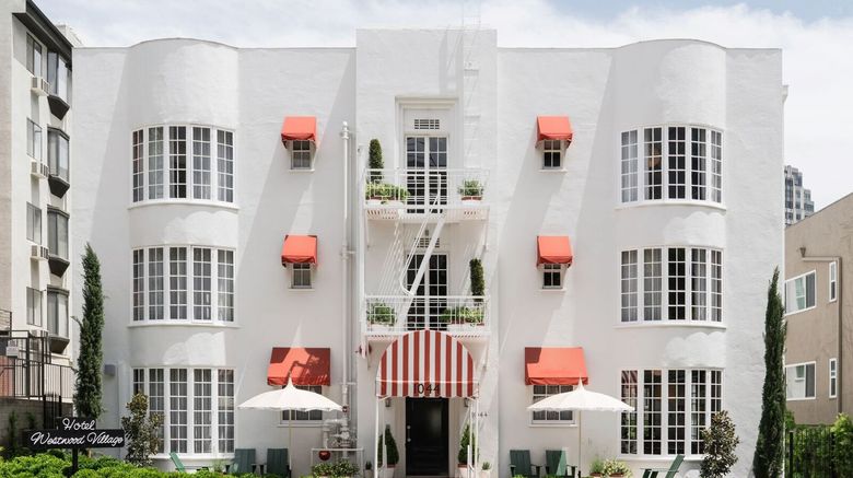 Palihotel Westwood Village Exterior. Images powered by <a href="https://www.leonardoworldwide.com" target="_blank" rel="noopener">Leonardo</a>.