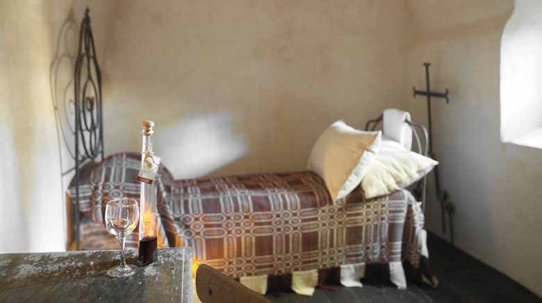 <b>Sextantio Santo Stefano Room</b>. Images powered by <a href="https://www.leonardoworldwide.com/" title="Leonardo Worldwide" target="_blank">Leonardo</a>.