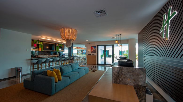 <b>Holiday Inn & Suites Merida La Isla Lobby</b>. Images powered by <a href="https://www.leonardoworldwide.com/" title="Leonardo Worldwide" target="_blank">Leonardo</a>.