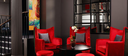 Malmaison Edinburgh City Lobby