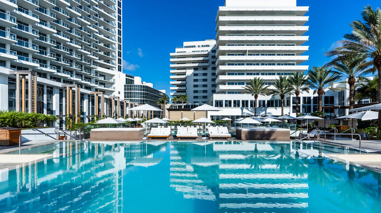 <b>Nobu Hotel at Eden Roc Miami Beach Pool</b>. Images powered by <a href="https://www.leonardoworldwide.com/" title="Leonardo Worldwide" target="_blank">Leonardo</a>.