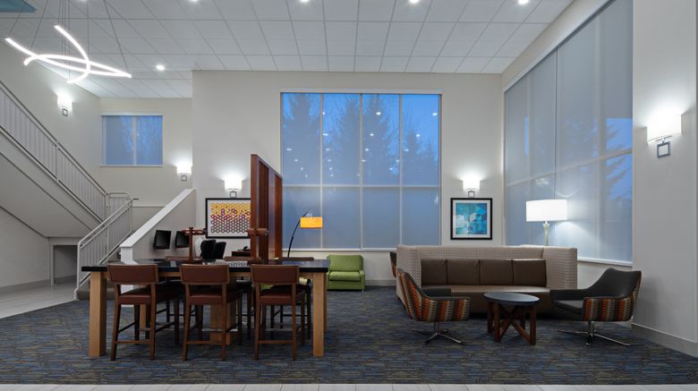 <b>Holiday Inn Express Hotel & Suites Lobby</b>. Images powered by <a href="https://www.leonardoworldwide.com/" title="Leonardo Worldwide" target="_blank">Leonardo</a>.