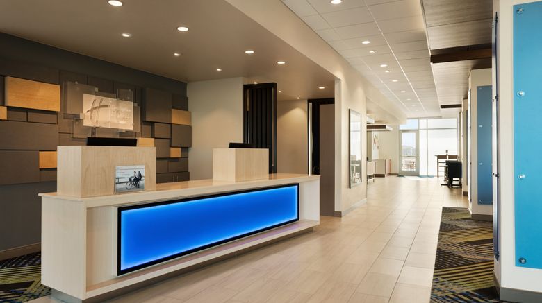<b>Holiday Inn Express & Suites Beaver Dam Lobby</b>. Images powered by <a href="https://www.leonardoworldwide.com/" title="Leonardo Worldwide" target="_blank">Leonardo</a>.