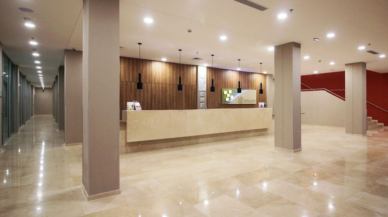 <b>Holiday Inn San Luis Potosi-Quijote Lobby</b>. Images powered by <a href="https://www.leonardoworldwide.com/" title="Leonardo Worldwide" target="_blank">Leonardo</a>.