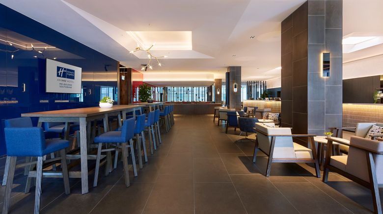<b>Holiday Inn Express Melbourne Southbank Lobby</b>. Images powered by <a href="https://www.leonardoworldwide.com/" title="Leonardo Worldwide" target="_blank">Leonardo</a>.