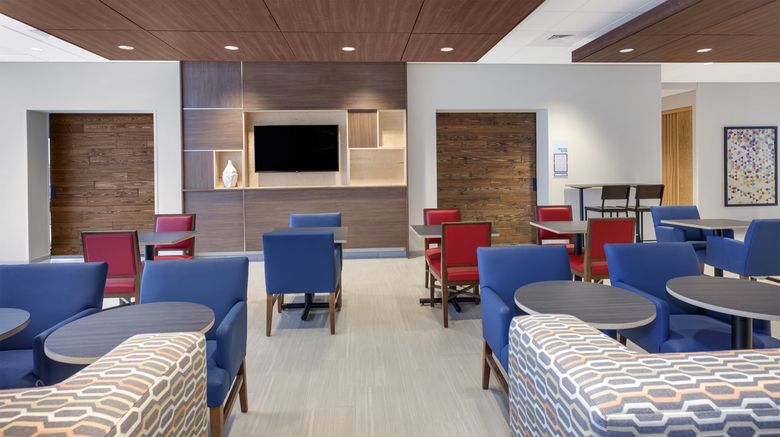 <b>Holiday Inn Express & Suites Hudson I-94 Lobby</b>. Images powered by <a href="https://www.leonardoworldwide.com/" title="Leonardo Worldwide" target="_blank">Leonardo</a>.