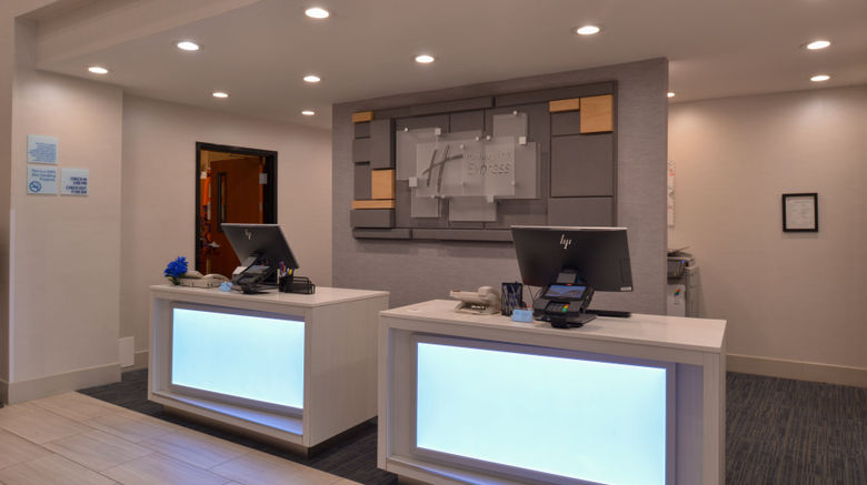 <b>Holiday Inn Express & Suites Austin-(NW) Lobby</b>. Images powered by <a href="https://www.leonardoworldwide.com/" title="Leonardo Worldwide" target="_blank">Leonardo</a>.
