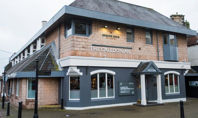 Caledonian Hotel Exterior