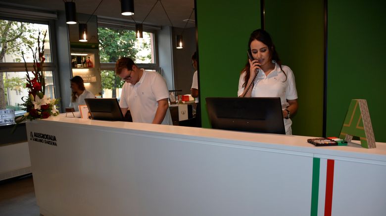 <b>Allegroitalia Espresso Darsena Milan Lobby</b>. Images powered by <a href="https://www.leonardoworldwide.com/" title="Leonardo Worldwide" target="_blank">Leonardo</a>.
