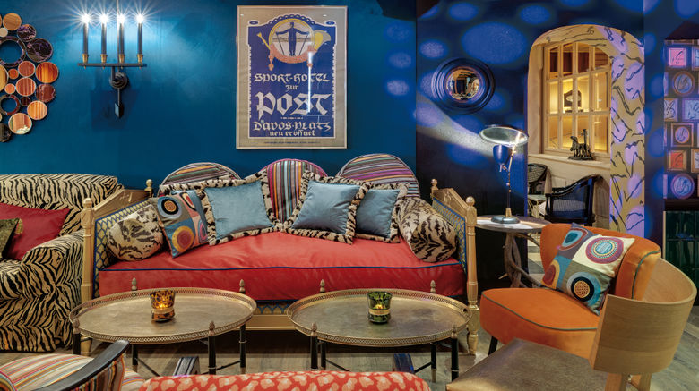 <b>Morosani Posthotel Lobby</b>. Images powered by <a href="https://www.leonardoworldwide.com/" title="Leonardo Worldwide" target="_blank">Leonardo</a>.