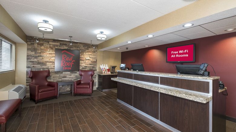 <b>Red Roof Inn Toledo - Maumee Lobby</b>. Images powered by <a href="https://www.leonardoworldwide.com/" title="Leonardo Worldwide" target="_blank">Leonardo</a>.