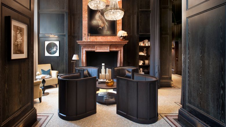 <b>Kimpton Fitzroy London Lobby</b>. Images powered by <a href=https://www.travelagewest.com/Hotels/London/