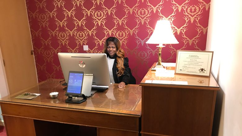 <b>Rectory Farm Hotel Lobby</b>. Images powered by <a href="https://www.leonardoworldwide.com/" title="Leonardo Worldwide" target="_blank">Leonardo</a>.