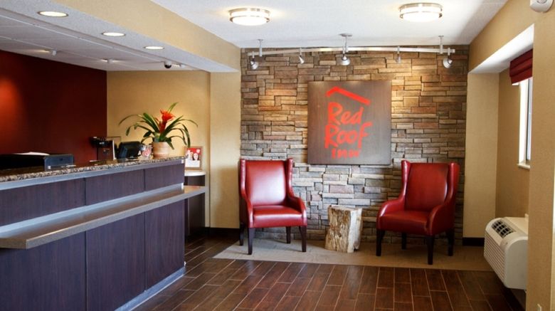 <b>Red Roof Inn Asheville - Biltmore West Lobby</b>. Images powered by <a href="https://www.leonardoworldwide.com/" title="Leonardo Worldwide" target="_blank">Leonardo</a>.