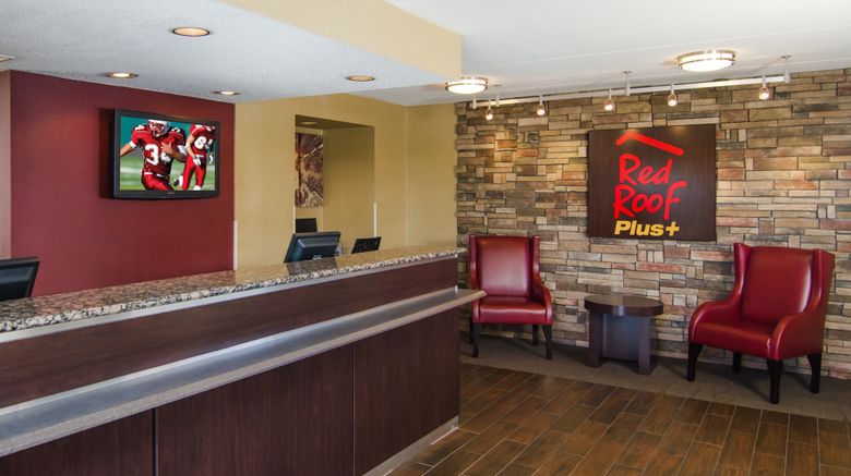 <b>Red Roof PLUS+ Baltimore BWI Airport Lobby</b>. Images powered by <a href="https://www.leonardoworldwide.com/" title="Leonardo Worldwide" target="_blank">Leonardo</a>.