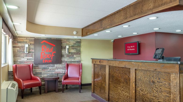 <b>Red Roof Inn Kalamazoo East–Expo Center Lobby</b>. Images powered by <a href="https://www.leonardoworldwide.com/" title="Leonardo Worldwide" target="_blank">Leonardo</a>.