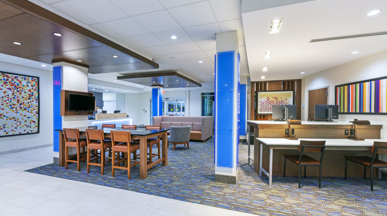 <b>Holiday Inn Express/Stes Tulsa NE Owasso Lobby</b>. Images powered by <a href="https://www.leonardoworldwide.com/" title="Leonardo Worldwide" target="_blank">Leonardo</a>.