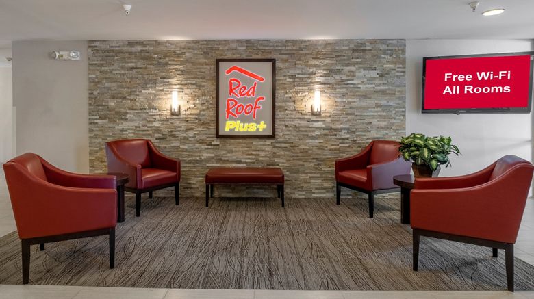 <b>Red Roof PLUS+ Boston-Mansfield/ Foxboro Lobby</b>. Images powered by <a href="https://www.leonardoworldwide.com/" title="Leonardo Worldwide" target="_blank">Leonardo</a>.