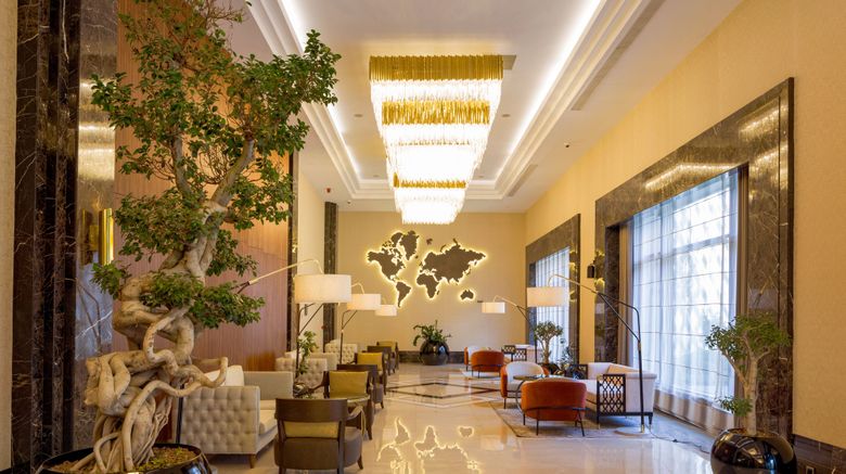 <b>Sheraton Bishkek Lobby</b>. Images powered by <a href="https://www.leonardoworldwide.com/" title="Leonardo Worldwide" target="_blank">Leonardo</a>.