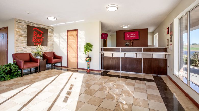 <b>Red Roof Inn Vincennes Lobby</b>. Images powered by <a href="https://www.leonardoworldwide.com/" title="Leonardo Worldwide" target="_blank">Leonardo</a>.