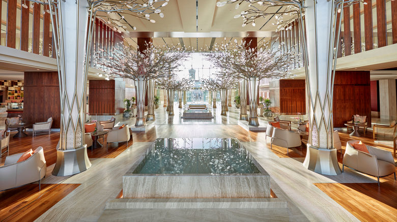 <b>Mandarin Oriental Jumeira, Dubai Lobby</b>. Images powered by <a href="https://www.leonardoworldwide.com/" title="Leonardo Worldwide" target="_blank">Leonardo</a>.