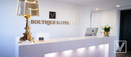 V Boutique Hotel Lobby