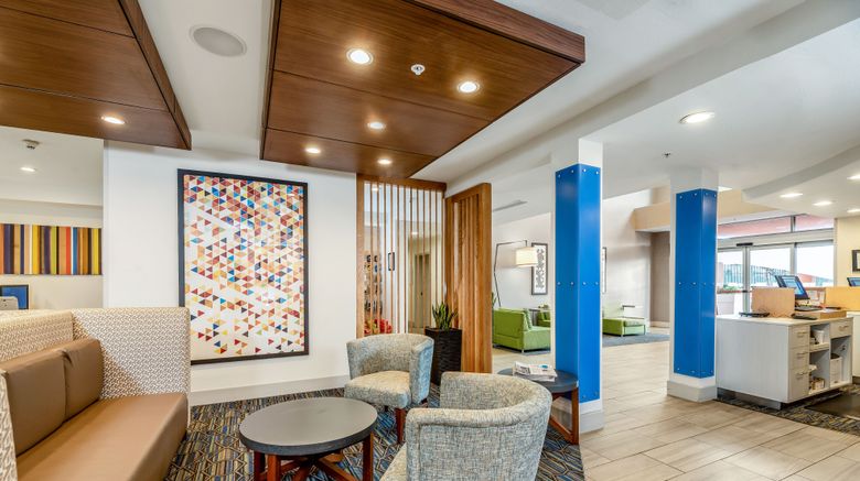 <b>Holiday Inn Express & Suites Fremont Lobby</b>. Images powered by <a href="https://www.leonardoworldwide.com/" title="Leonardo Worldwide" target="_blank">Leonardo</a>.