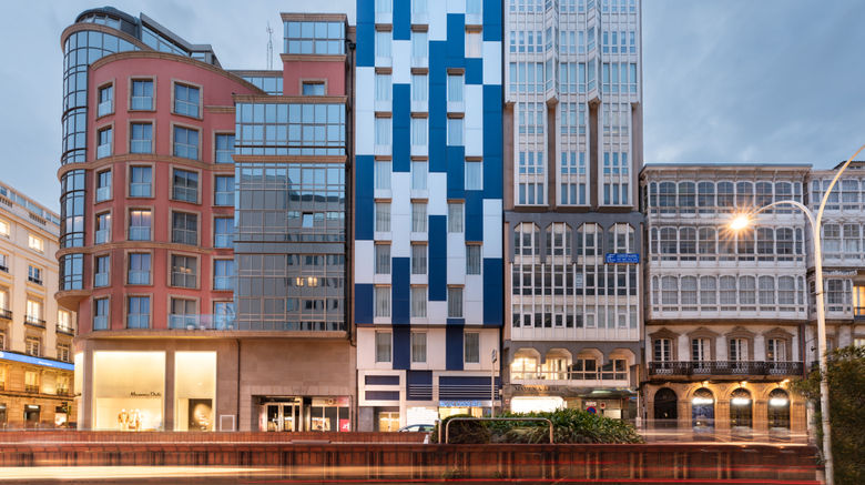 <b>Eurostars Blue Coruna Hotel Exterior</b>. Images powered by <a href="https://www.leonardoworldwide.com/" title="Leonardo Worldwide" target="_blank">Leonardo</a>.