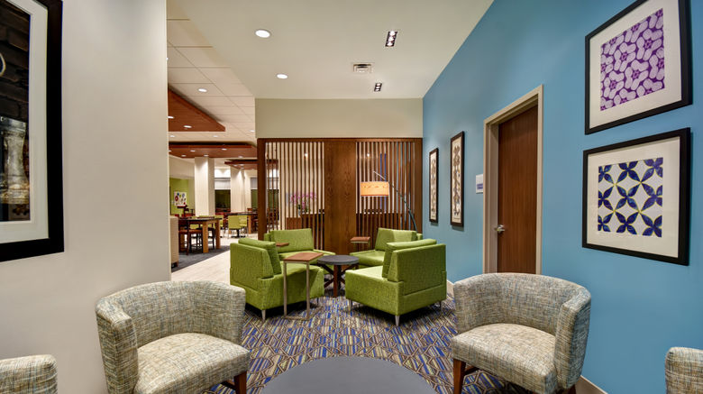 <b>Holiday Inn Express/Stes Galveston Beach Lobby</b>. Images powered by <a href="https://www.leonardoworldwide.com/" title="Leonardo Worldwide" target="_blank">Leonardo</a>.