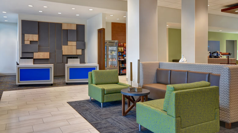 <b>Holiday Inn Express/Stes Galveston Beach Lobby</b>. Images powered by <a href="https://www.leonardoworldwide.com/" title="Leonardo Worldwide" target="_blank">Leonardo</a>.