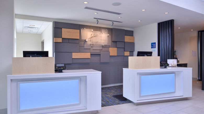 <b>Holiday Inn Express & Suites Olathe West Lobby</b>. Images powered by <a href="https://www.leonardoworldwide.com/" title="Leonardo Worldwide" target="_blank">Leonardo</a>.