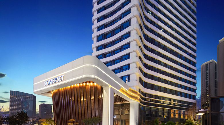 <b>Somerset Zhongmao Changchun Exterior</b>. Images powered by <a href="https://www.leonardoworldwide.com/" title="Leonardo Worldwide" target="_blank">Leonardo</a>.