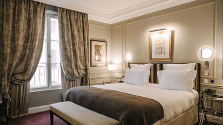 <b>Le Burgundy Paris Room</b>. Images powered by <a href="https://www.leonardoworldwide.com/" title="Leonardo Worldwide" target="_blank">Leonardo</a>.