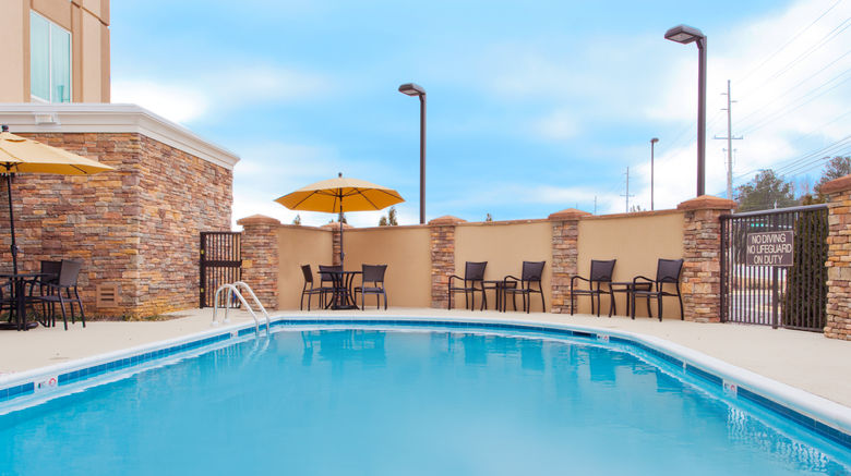 <b>Holiday Inn Express & Stes Research Park Pool</b>. Images powered by <a href="https://www.leonardoworldwide.com/" title="Leonardo Worldwide" target="_blank">Leonardo</a>.