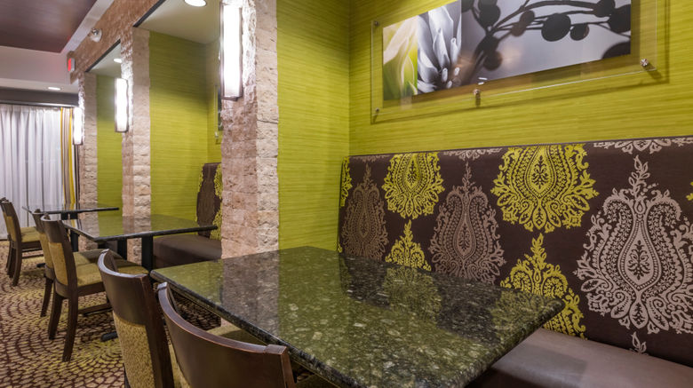 <b>Holiday Inn Express and Suites Hays Restaurant</b>. Images powered by <a href="https://www.leonardoworldwide.com/" title="Leonardo Worldwide" target="_blank">Leonardo</a>.