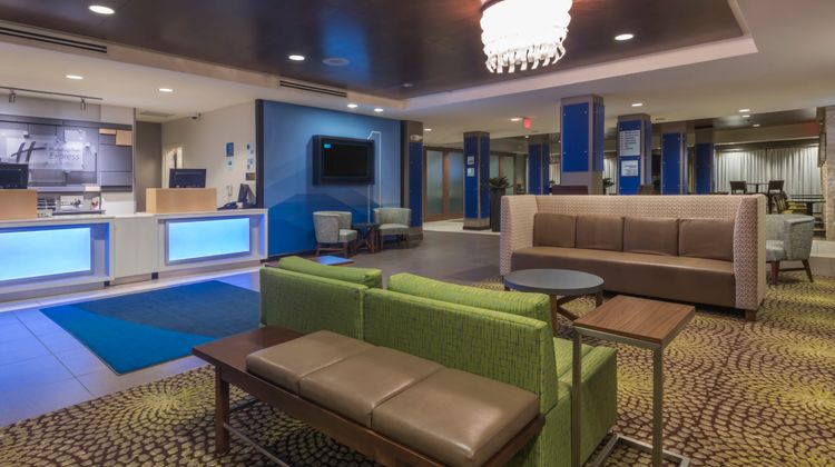 Holiday Inn Express and Suites Hays Lobby